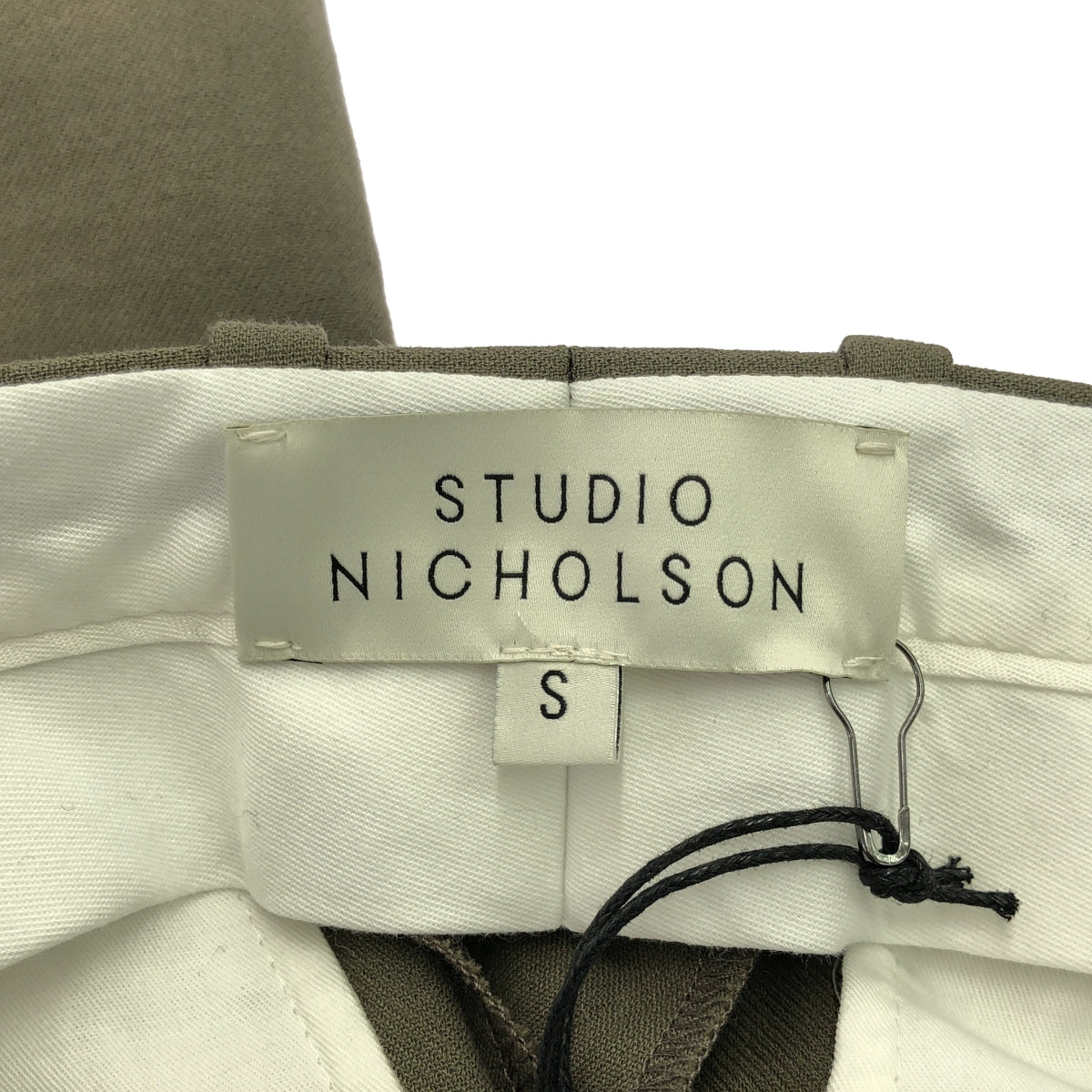 Studio Nicholson / スタジオニコルソン | DOUBLE PLEAT VOLUME PANT / ダブルプリーツ タック ワイドパンツ | S | メンズ