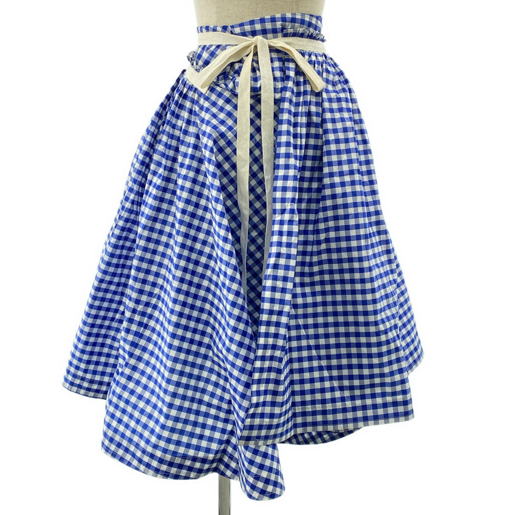 JUNYA WATANABE COMME des GARCONS / 준야 와타나베 | 2009SS | 깅엄 체크 랩 감기 스커트 | XS |