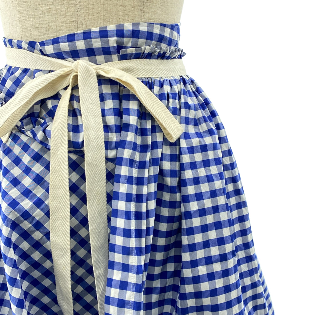 JUNYA WATANABE COMME des GARCONS / 준야 와타나베 | 2009SS | 깅엄 체크 랩 감기 스커트 | XS |