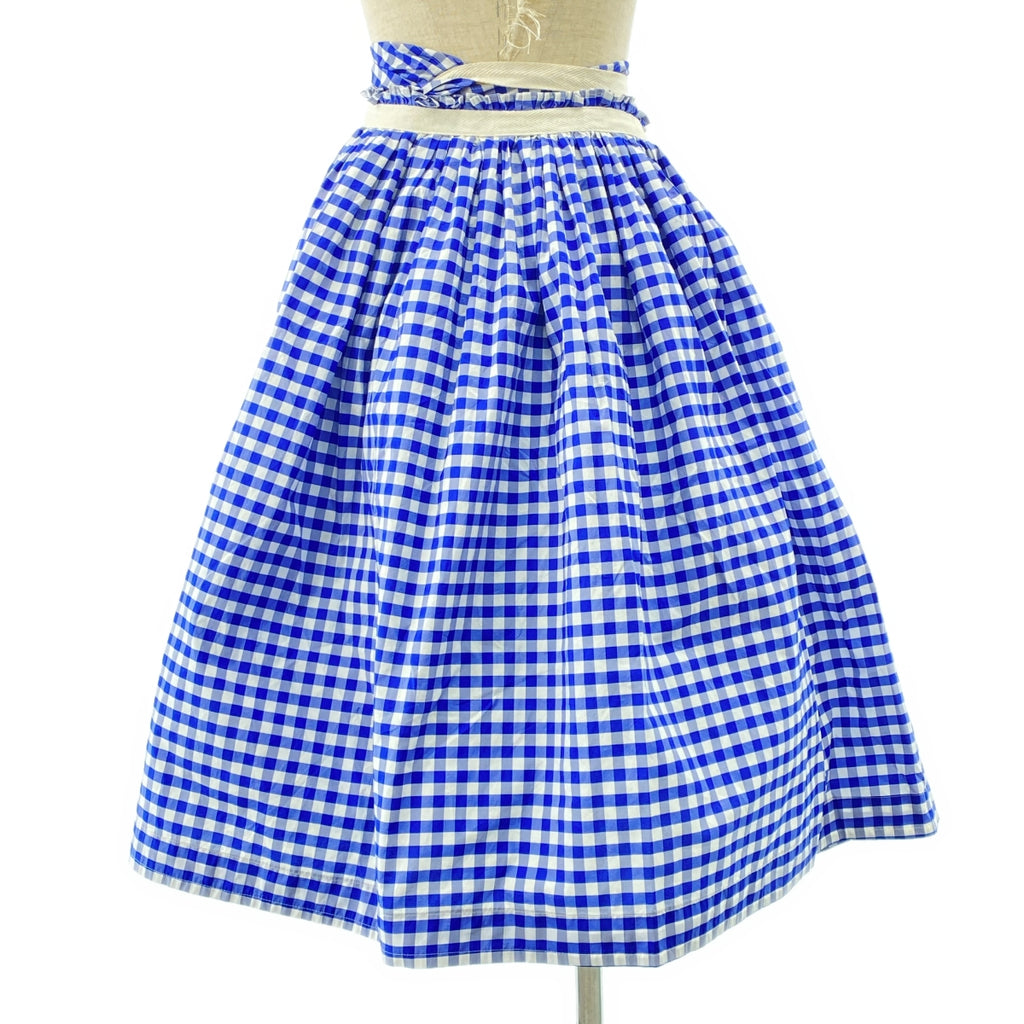 JUNYA WATANABE COMME des GARCONS / 준야 와타나베 | 2009SS | 깅엄 체크 랩 감기 스커트 | XS |