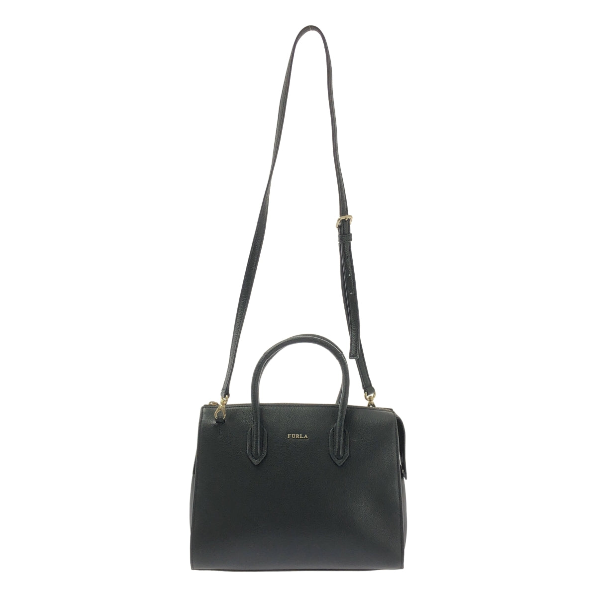 FURLA | PIN SATCHEL 雙向皮革手提包/單肩包 |