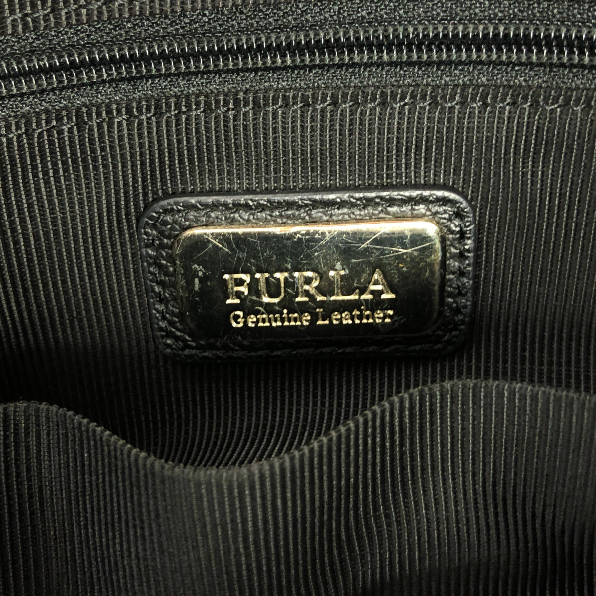 FURLA / 후루라 | PIN SATCHEL 2Way 가죽 토트 숄더백 | 블랙 | 남성