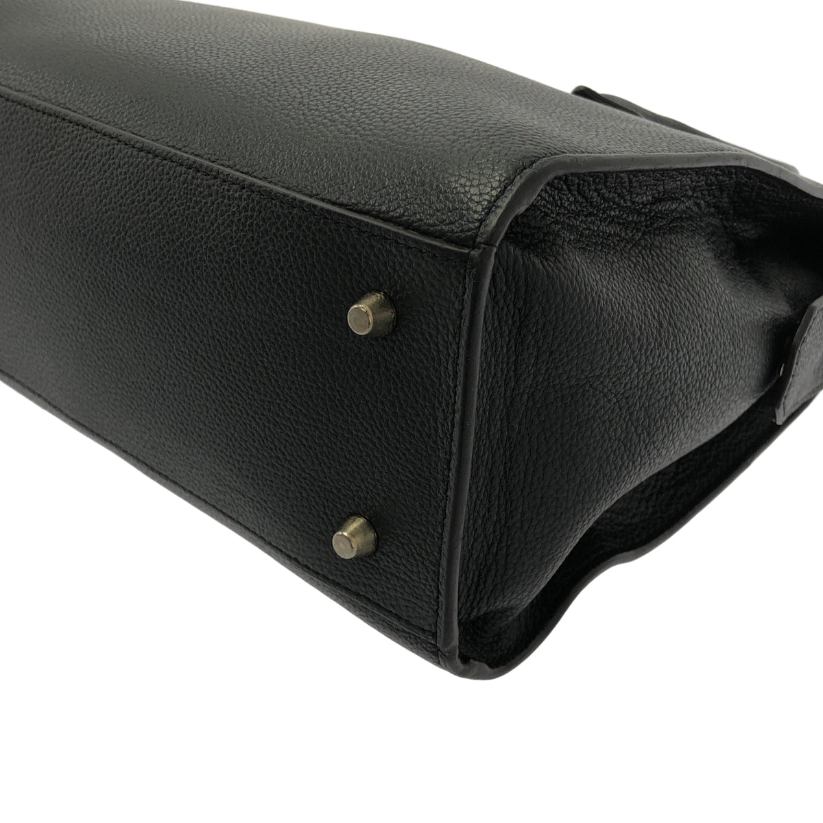 FURLA / 후루라 | PIN SATCHEL 2Way 가죽 토트 숄더백 | 블랙 | 남성