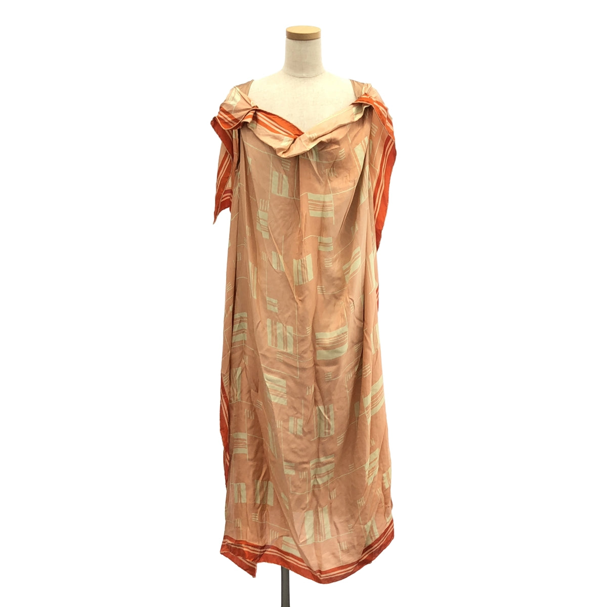 DRIES VAN NOTEN | 背面人造絲無袖真絲圍巾洋裝 | 34碼 | 多色 | 女款