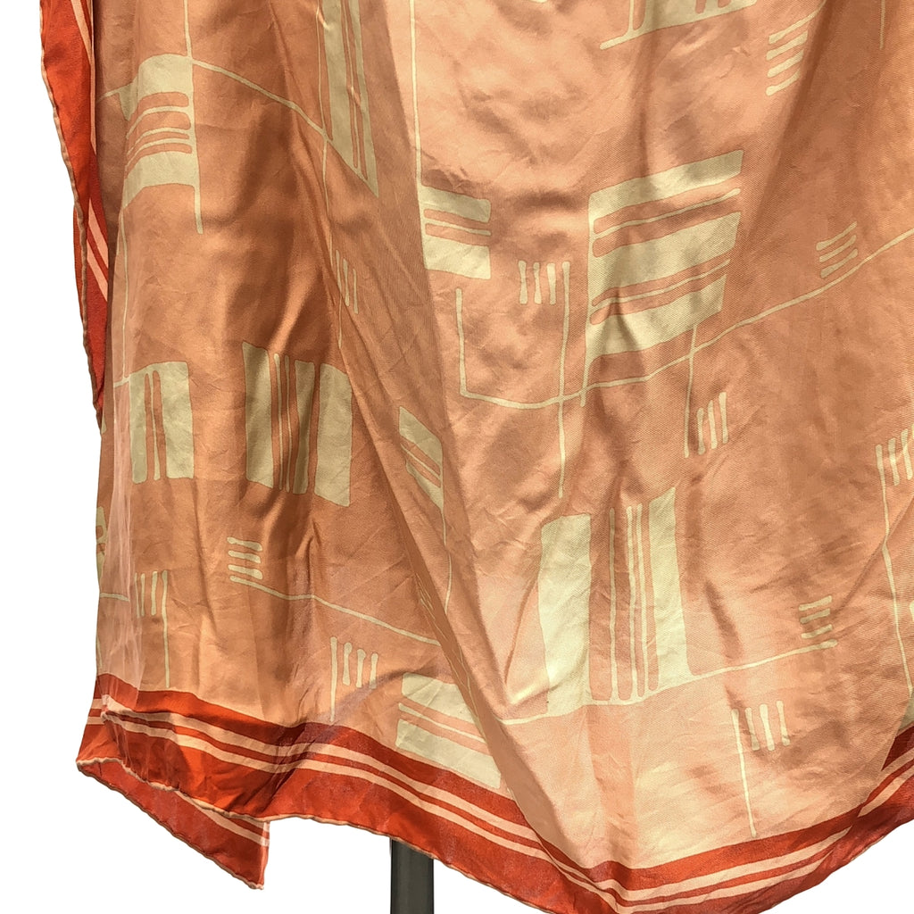 DRIES VAN NOTEN / ドリスヴァンノッテン | バックレーヨン ノースリーブ シルクスカーフ ワンピース | 34 | マルチカラー | レディース