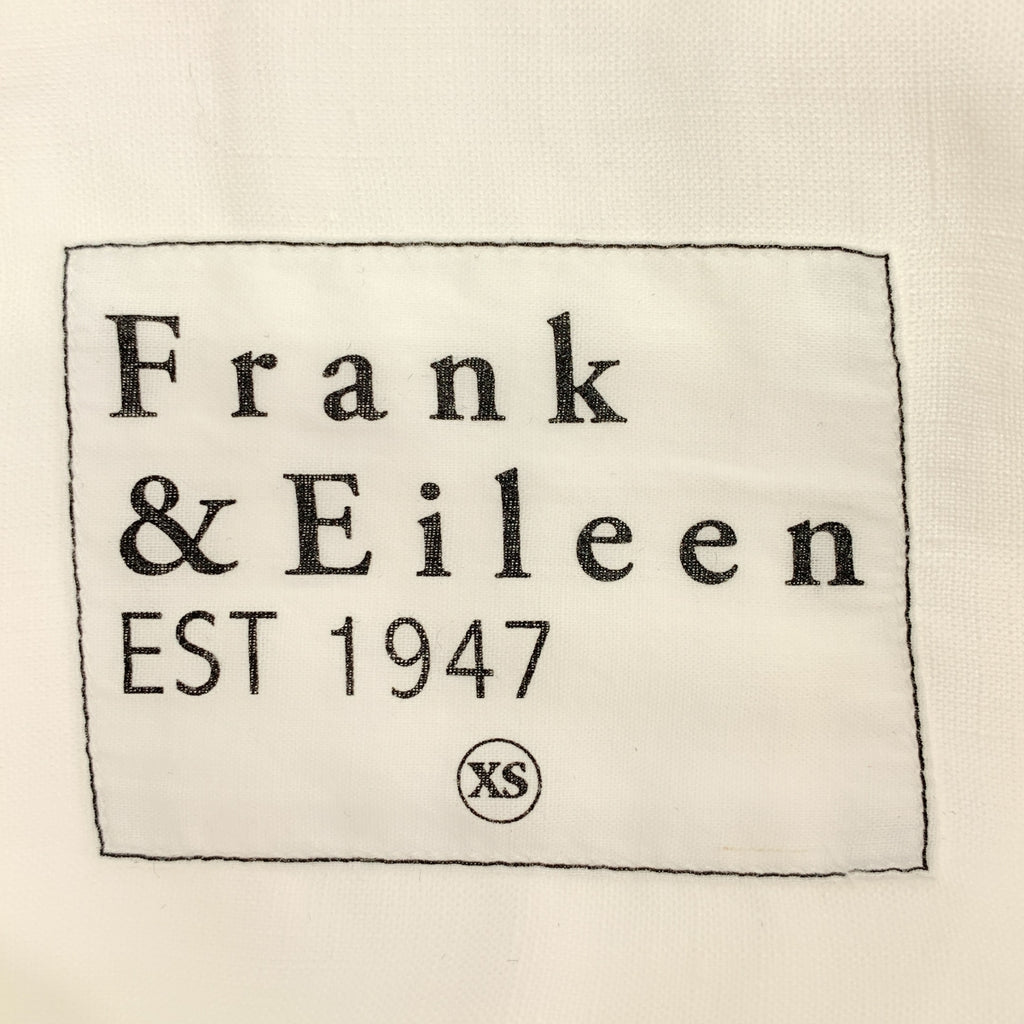 Frank &amp; Eileen / 프랭크 앤 아이린 | ROSE / WHL / 린넨 셔츠 블라우스 | XS |