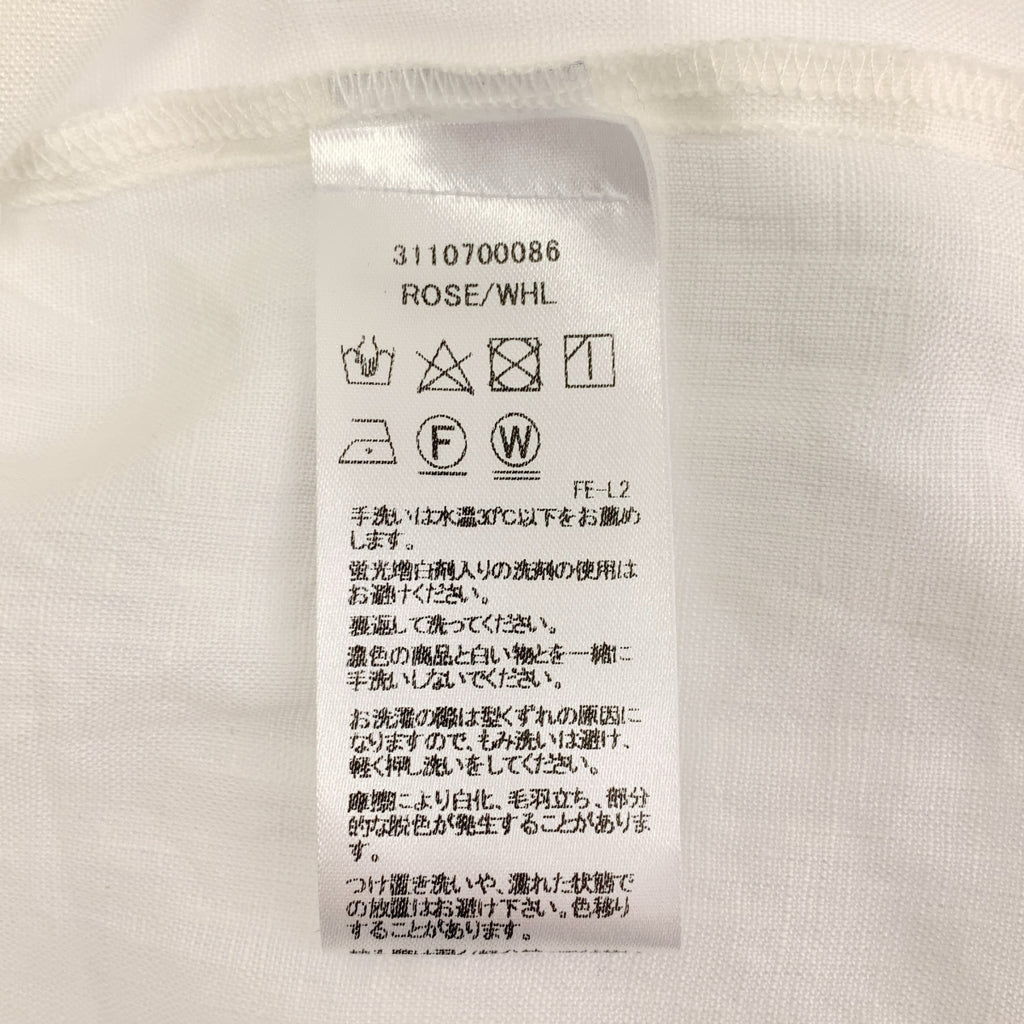 Frank &amp; Eileen / 프랭크 앤 아이린 | ROSE / WHL / 린넨 셔츠 블라우스 | XS |