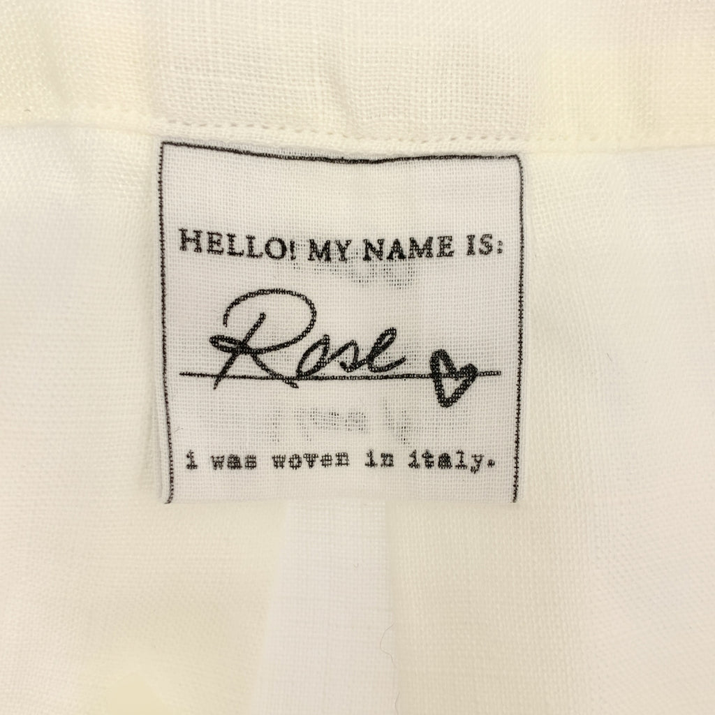 Frank &amp; Eileen / 프랭크 앤 아이린 | ROSE / WHL / 린넨 셔츠 블라우스 | XS |