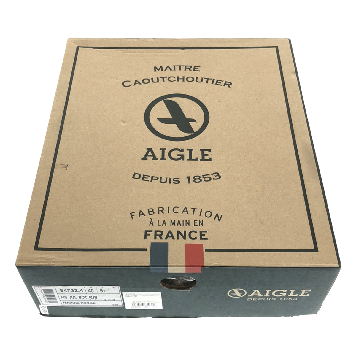 【미품】 AIGLE / 에이글 | MS JUL BOT FUR 발목 고무 부츠 | 40 | 블랙 | 여성