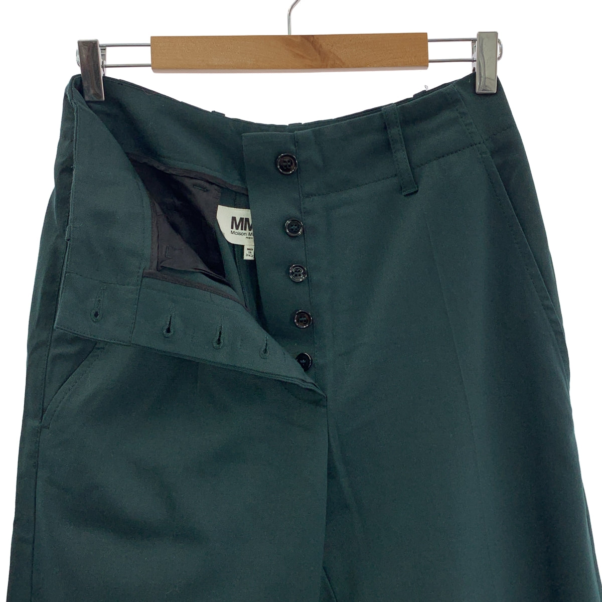 MM6 Maison Margiela / 엠엠 식스 메종 마르제라 | 센터 ​​프레스 와이드 팬츠 | 40 |