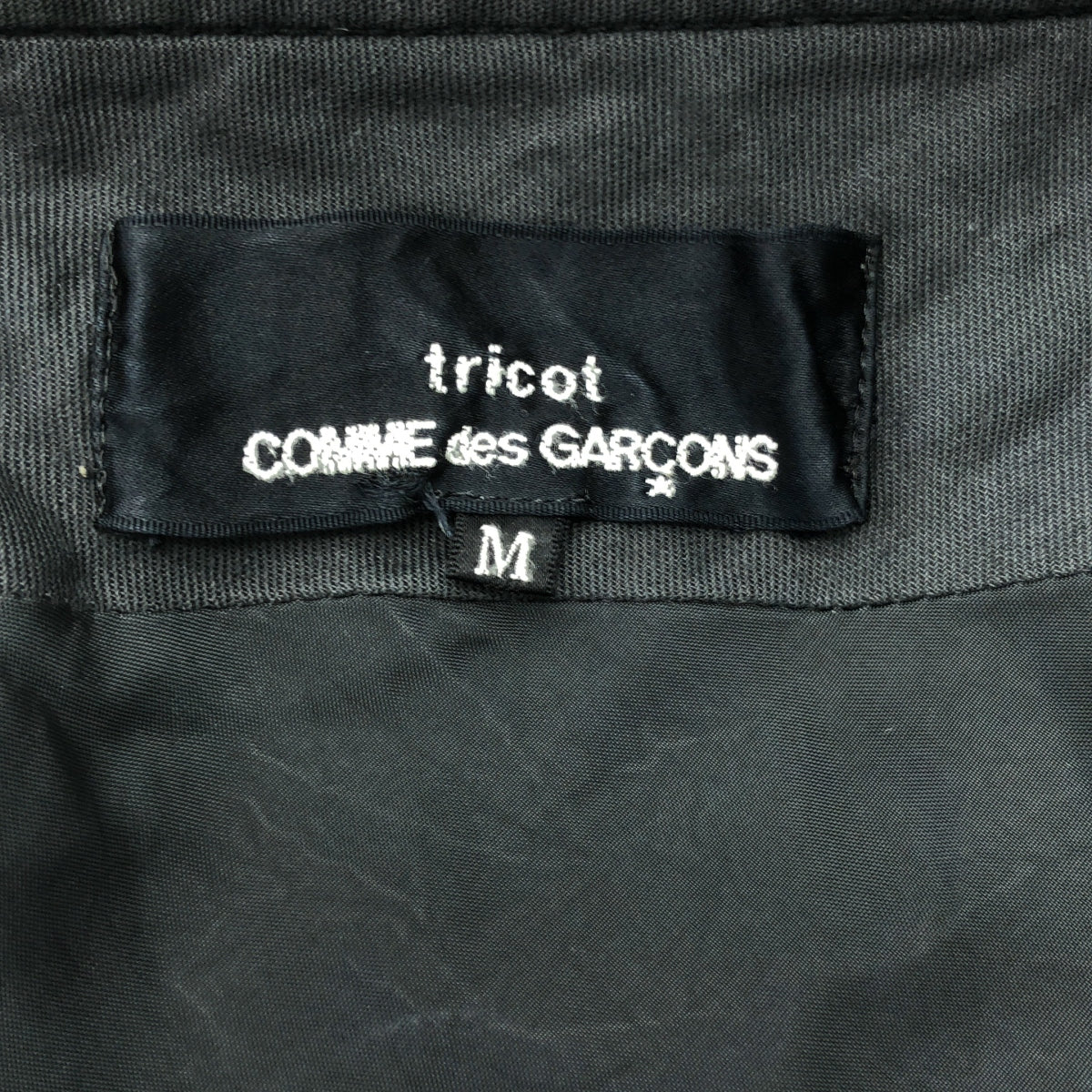 tricot COMME des GARCONS | 2002AW | 羊毛側拉鍊長裙 / 全襯裡 | M | 女款