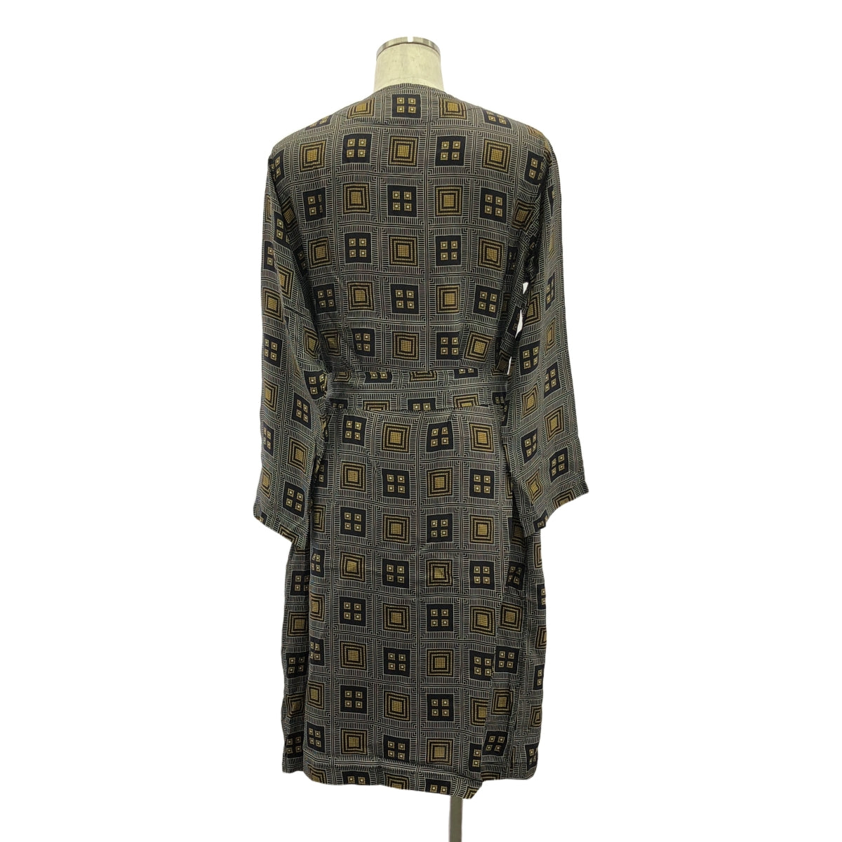 Needles / ニードルス | V Neck Robe  ローブ ロング コート | S | ブラック系 | メンズ