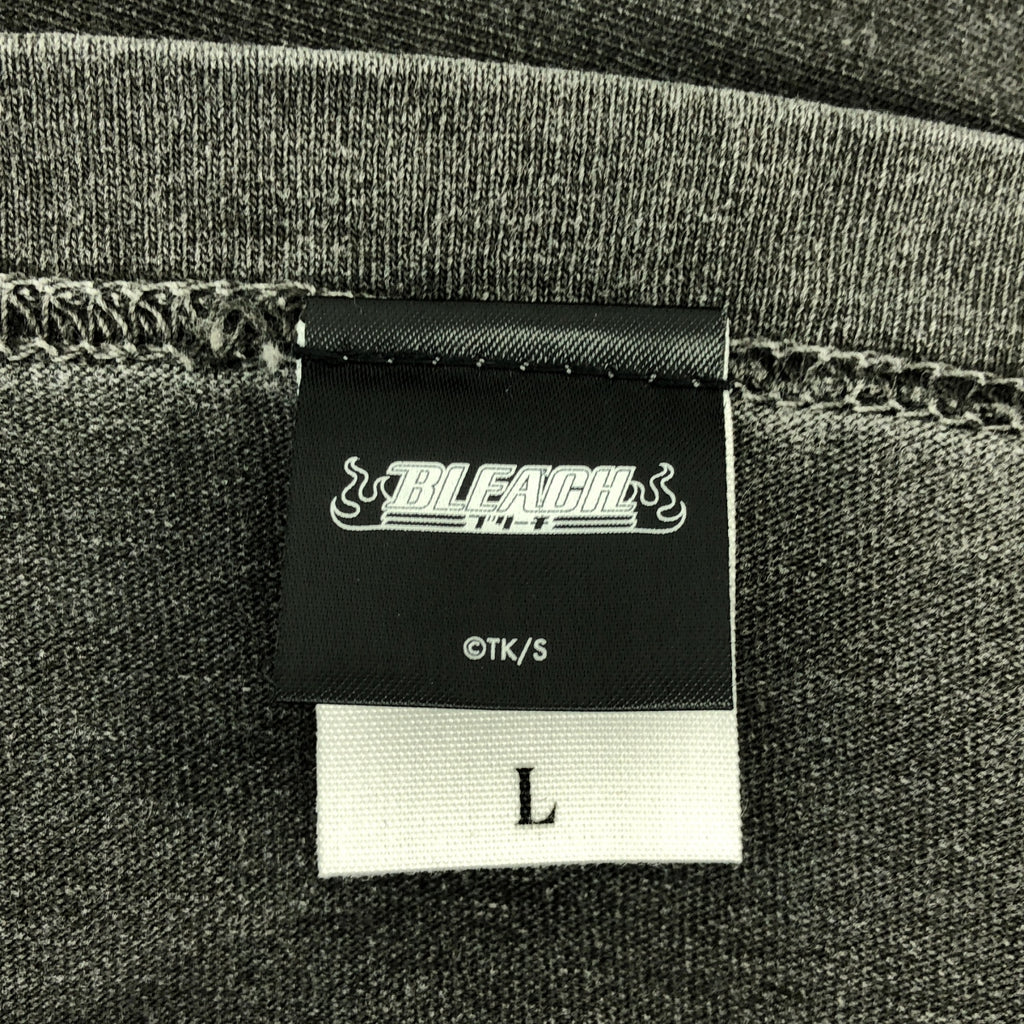 R of J 由 JUMP SHOP | 復古漂白雙面印花T卹 | L碼 | 男士