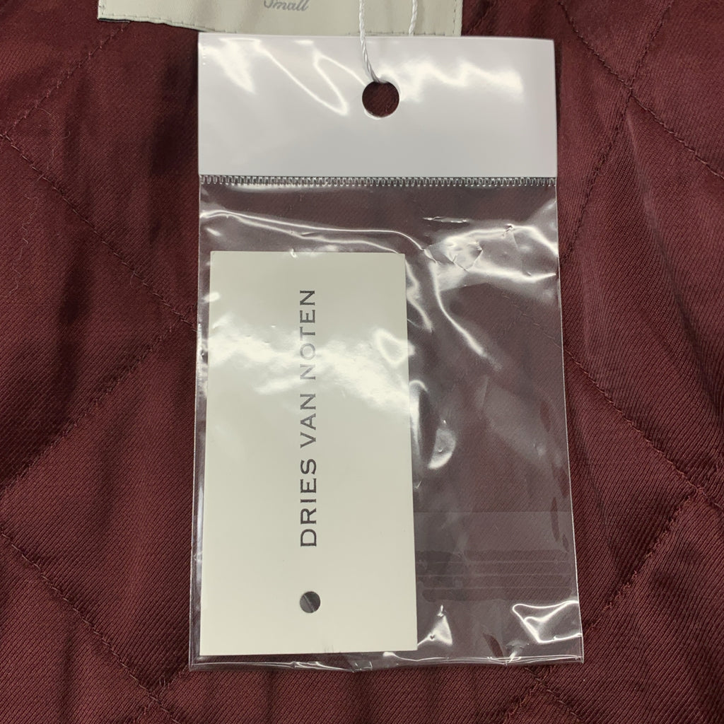 DRIES VAN NOTEN / ドリスヴァンノッテン | レザー オーバーサイズ ダブル ライダースジャケット /  キルティング裏地 | S | メンズ