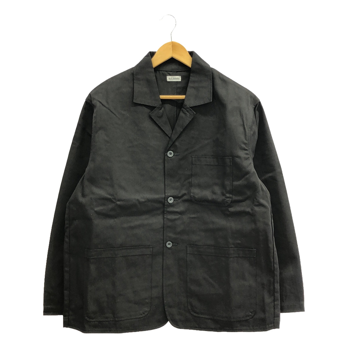 [New] WILLY CHAVARRIA / Willy Chavarria | Cotton twill work jacket | M | Black | Men's