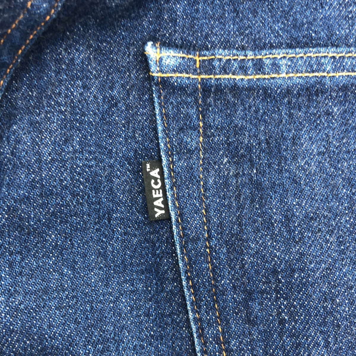 YAECA / ヤエカ | DENIM PANTS SLIM TAPERED 13oz セルビッチ スリム テーパード デニムパンツ | 29 | インディゴ | レディース