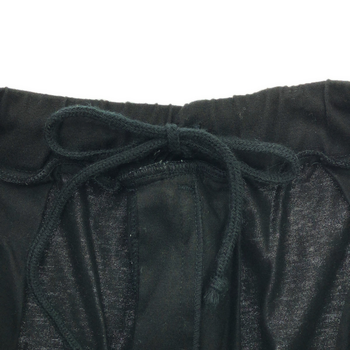 ISSEY MIYAKE MEN | 1980s~ Brush tag drawstring tuck easy pants | M | Black | Men's