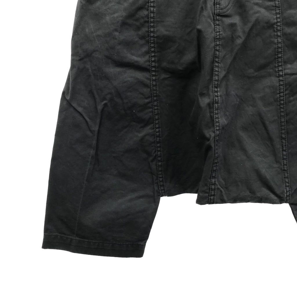 COMME des GARÇONS | 2009 秋冬 |棉質縫製沙魯埃爾短褲 | SHOPBOP XS |炭黑|女性的