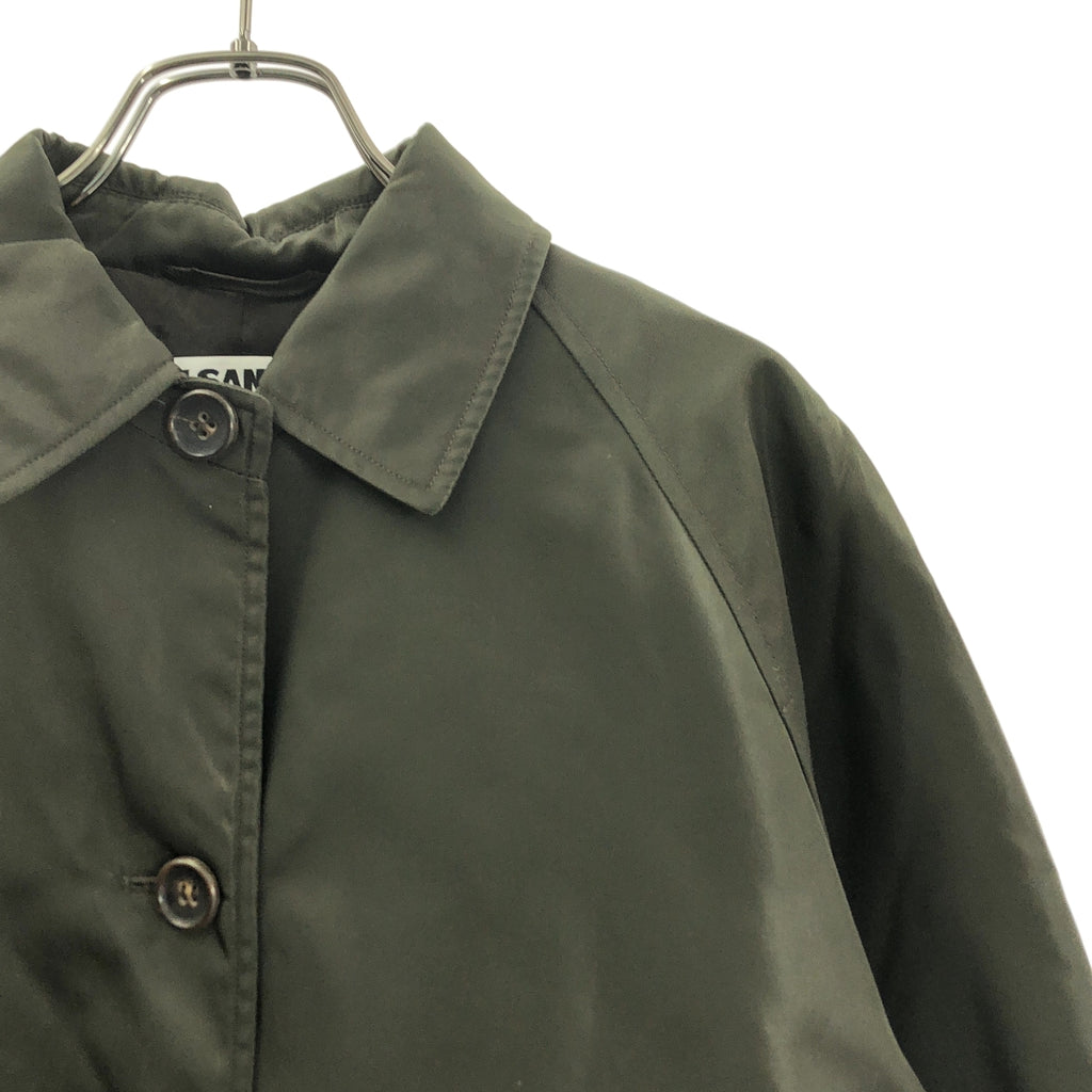 JIL SANDER / ジルサンダー | ナイロン 中綿 チェスターコート | 34 | レディース