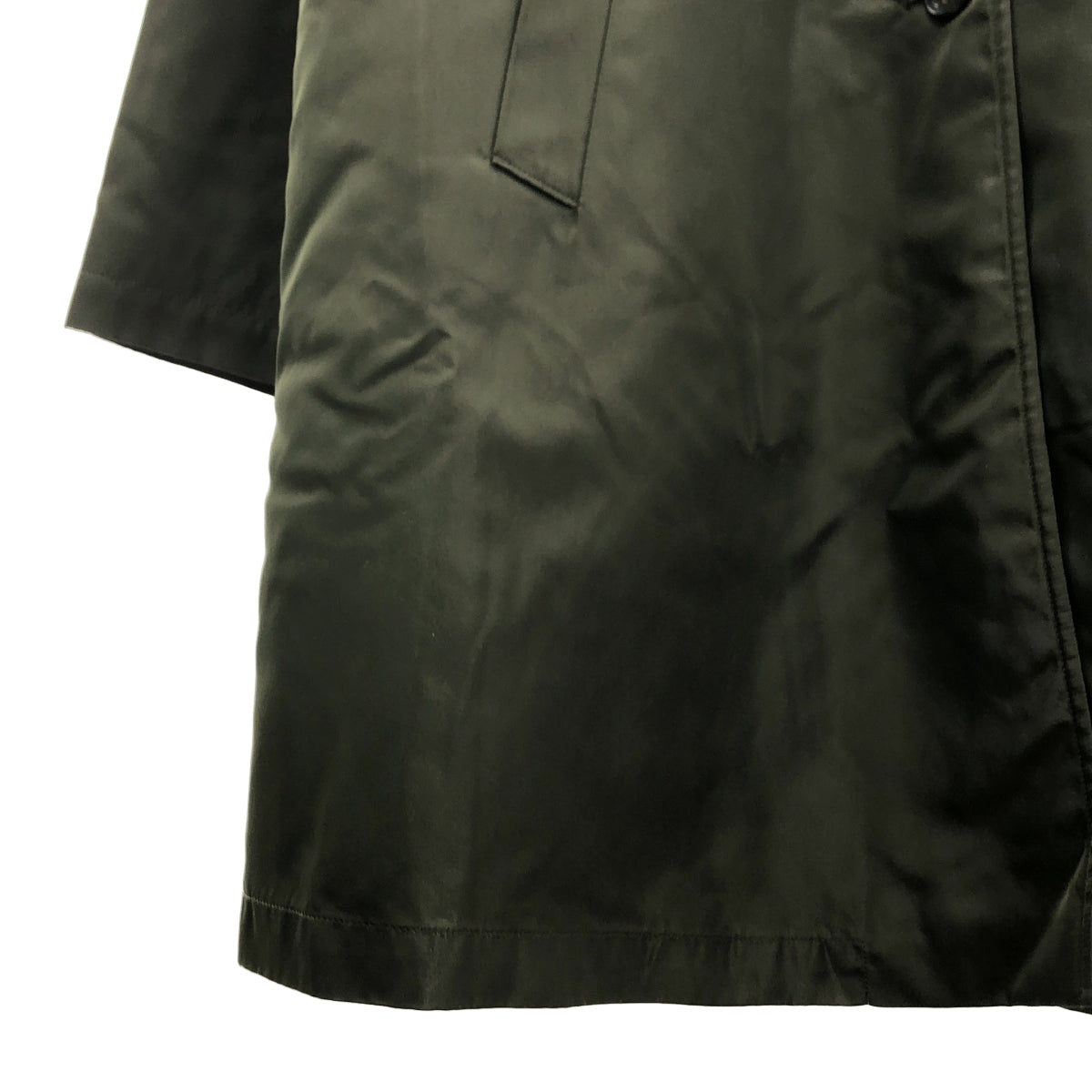 JIL SANDER / ジルサンダー | ナイロン 中綿 チェスターコート | 34 | レディース