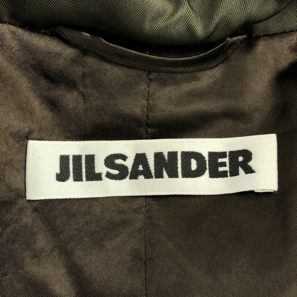JIL SANDER / ジルサンダー | ナイロン 中綿 チェスターコート | 34 | レディース