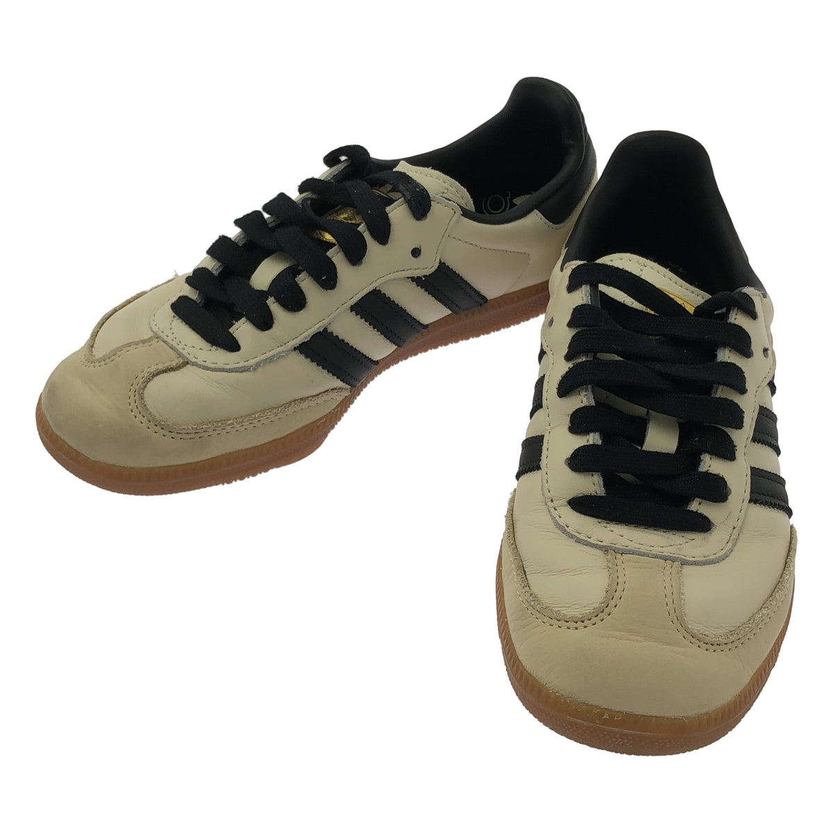 阿迪達斯 | Samba OG / ID0478 Samba 皮革運動鞋 | 尺寸 22.5 | 女款