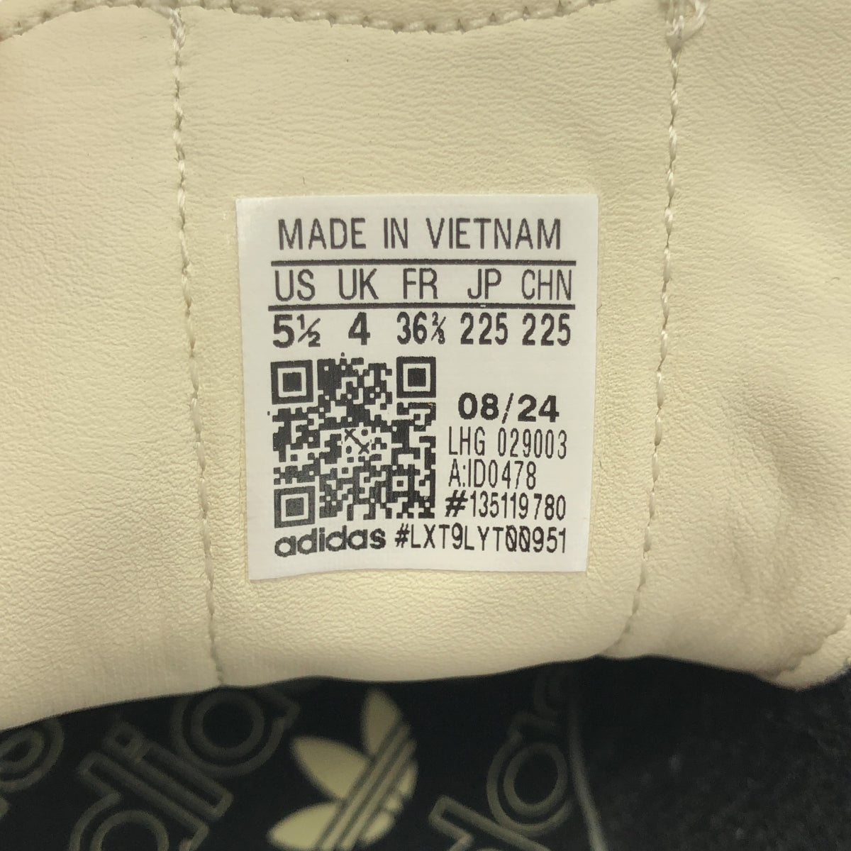 adidas / 아디다스 | Samba OG / ID0478 삼바 가죽 운동화 | 22.5 |