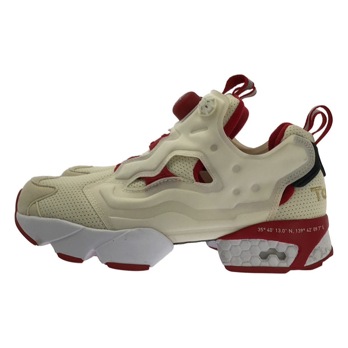 Reebok / 리복 | INSTAPUMP FURY OG 인스타 펌프 퓨리 스니커즈 / FW4753 | 23.5 | 레드 / 블랙 / 아이보리 | 여성
