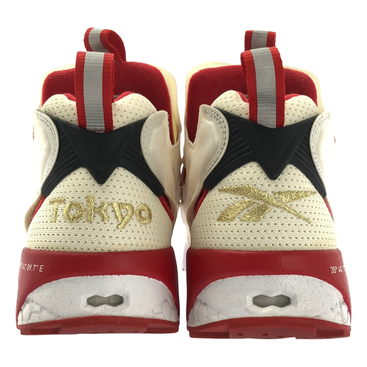 Reebok / 리복 | INSTAPUMP FURY OG 인스타 펌프 퓨리 스니커즈 / FW4753 | 23.5 | 레드 / 블랙 / 아이보리 | 여성