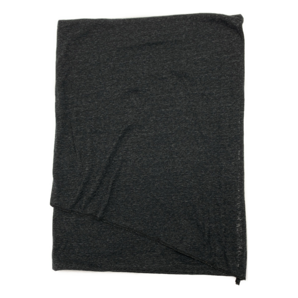 [品相良好] n​​(n) NUMBER NINE / N(N) by Number Nine | 大號棉質圍巾 | 炭黑色