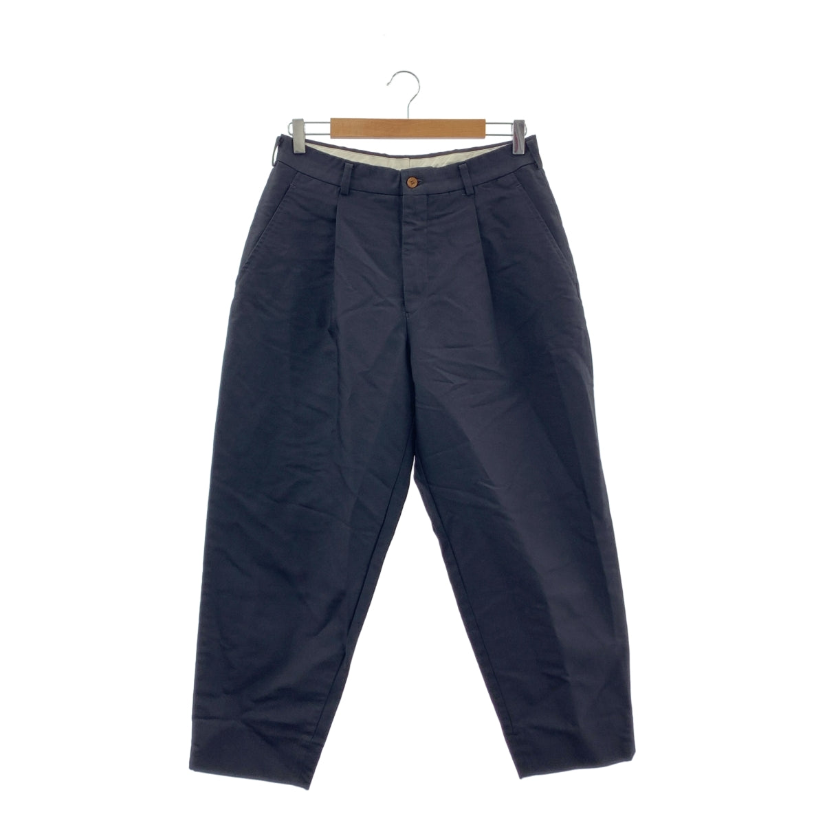 COMME des GARÇONS HOMME PLUS | 2023 春夏 |聚酯縮水一折褲 | S 號 |