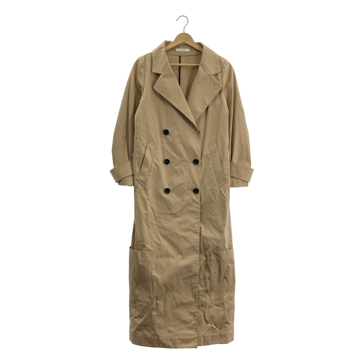 CINOH / チノ | コットン ロング トレンチコート |