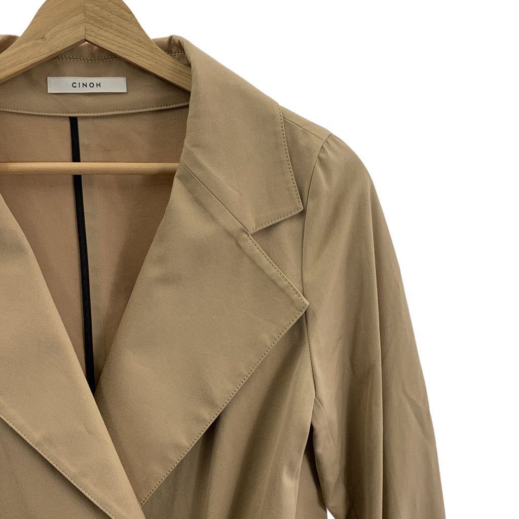 CINOH / チノ | コットン ロング トレンチコート |