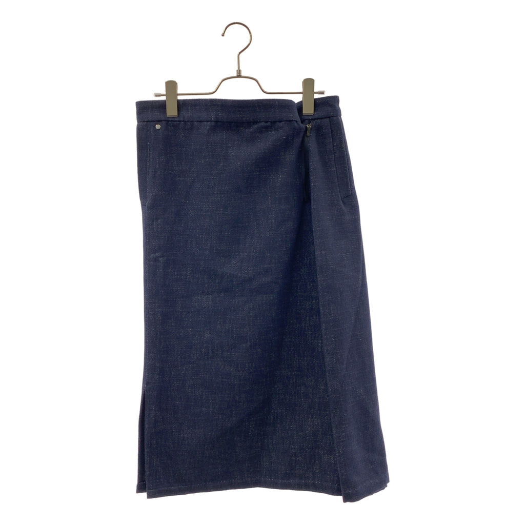 【미품】 BLESS / 블레스 | SMLXL Skirt 코튼 데님 스커트 | OS | 인디고 | 여성