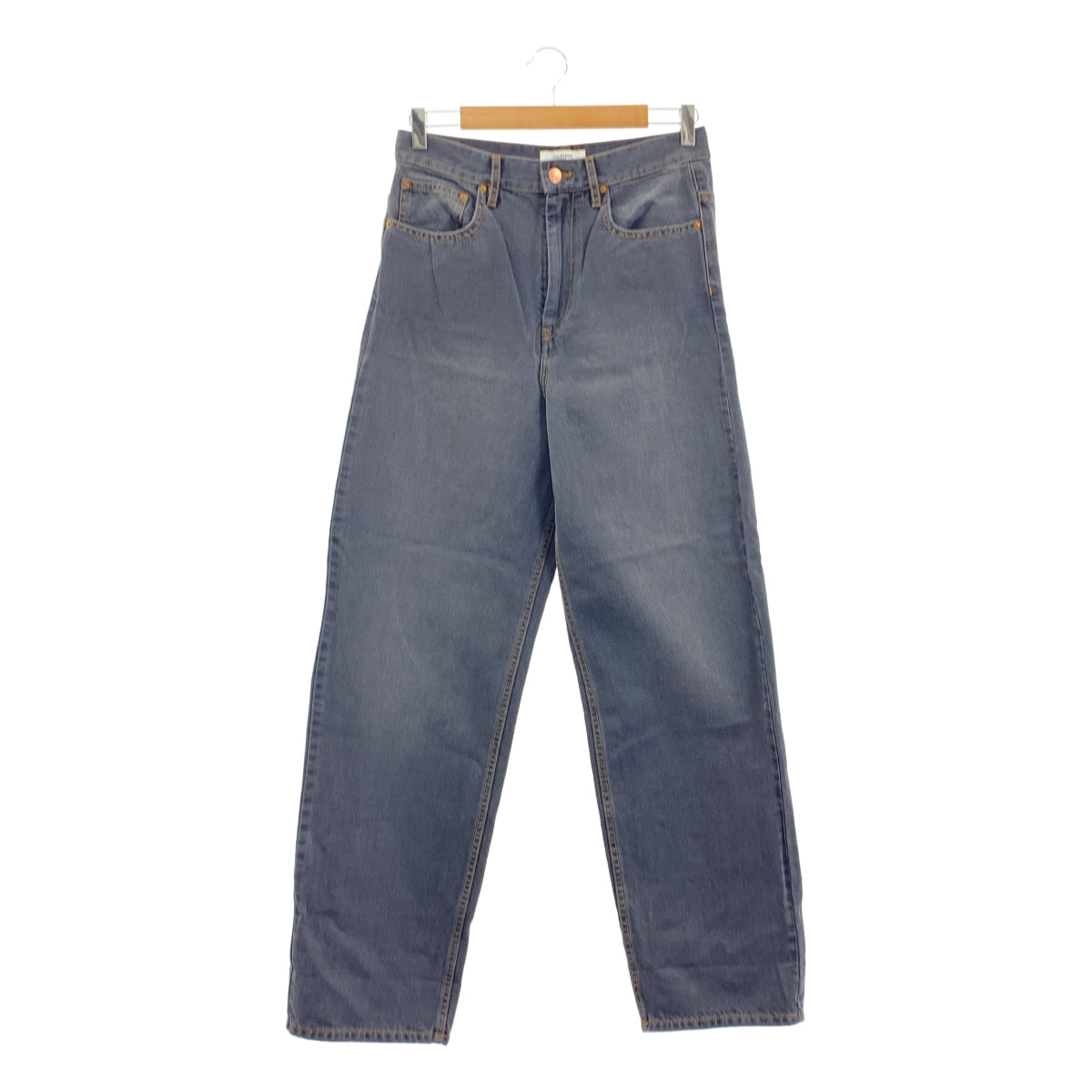 ISABEL MARANT ETOILE / 이사벨 마랑 에투아르 | 엠브로이드 로고 스트레이트 데님 팬츠 | 36 |