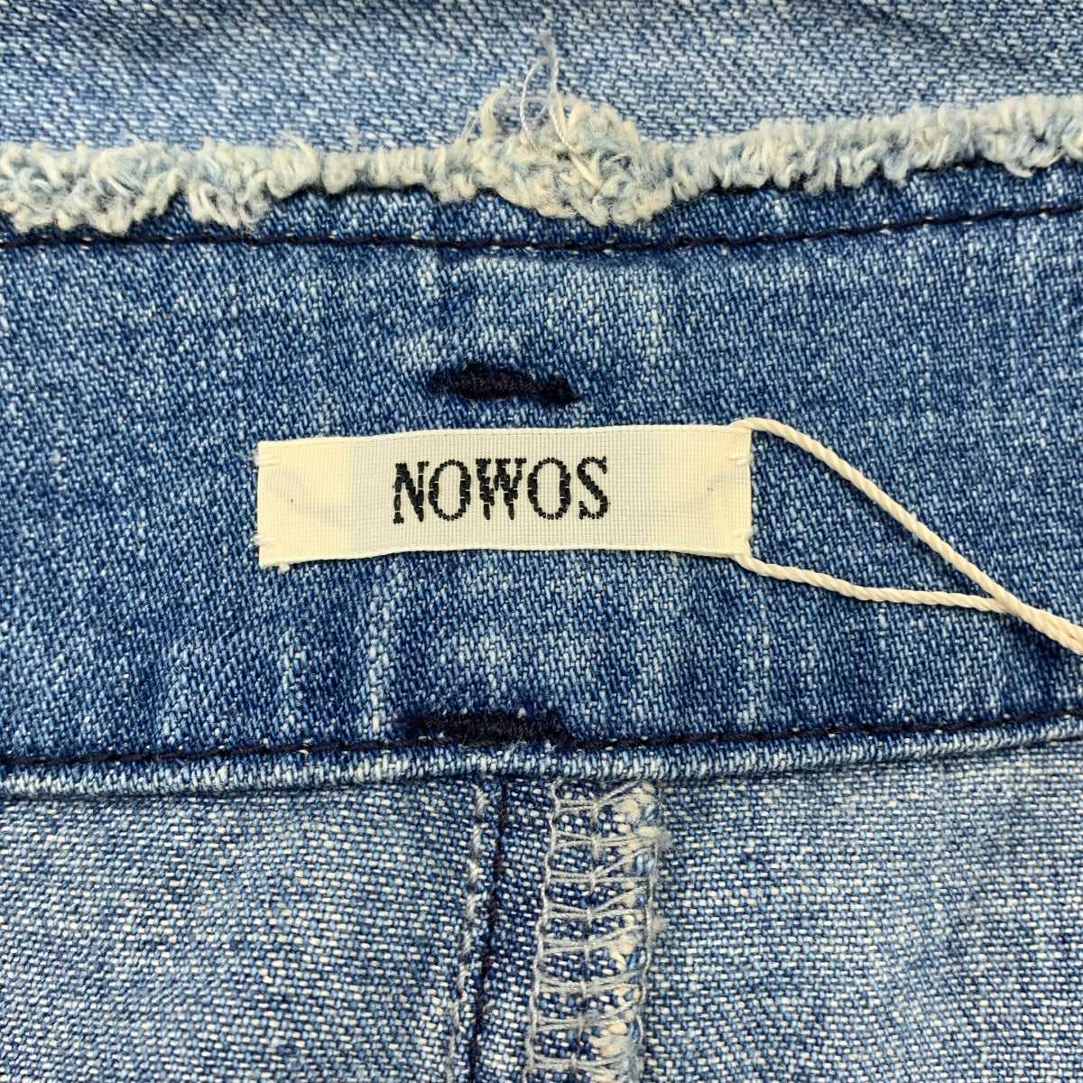 NOWOS / 노워스 | Denim skirt 컷오프 데님 티어드 스커트 | M | 여성