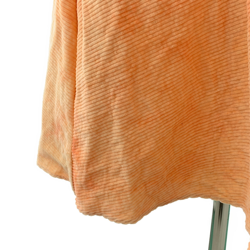 STORY mfg. | 紮染荷葉邊燈芯絨洋裝 | XS |