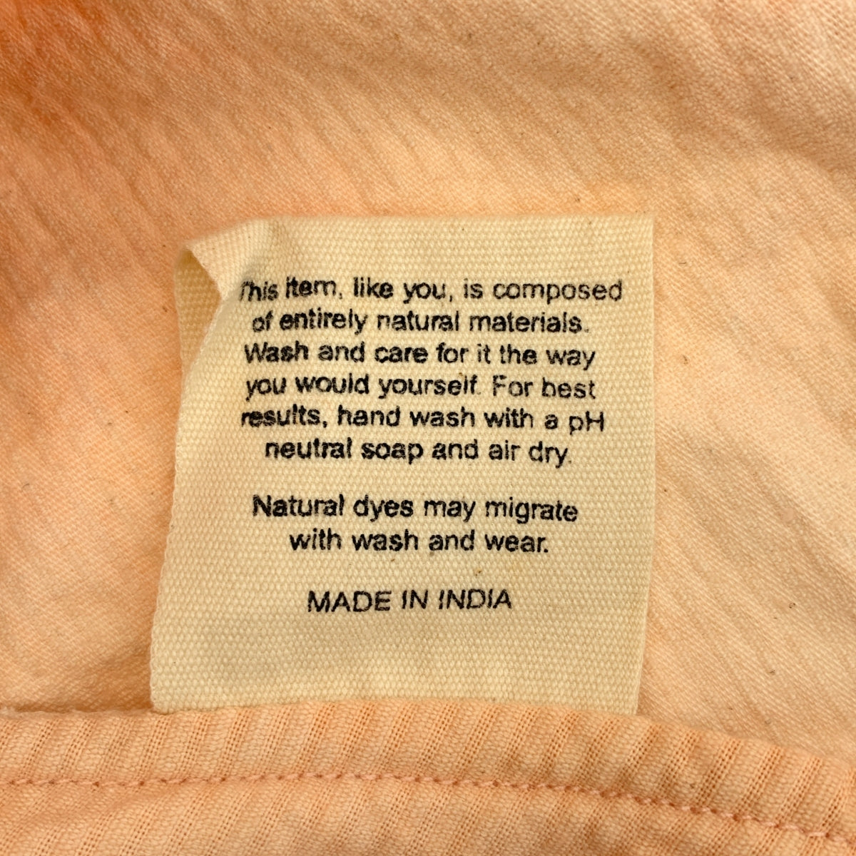 STORY mfg. | 紮染荷葉邊燈芯絨洋裝 | XS |