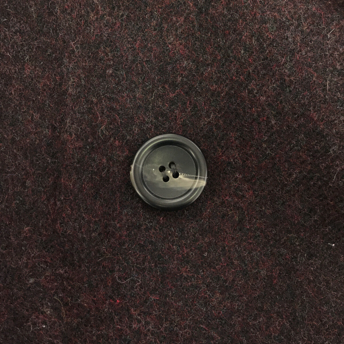 【미품】 Y's / 와이즈 요우지야마모토 | 울 더블 오버 코트 / 안감 포함 | 2 | 와인 레드 시스템 | 여성