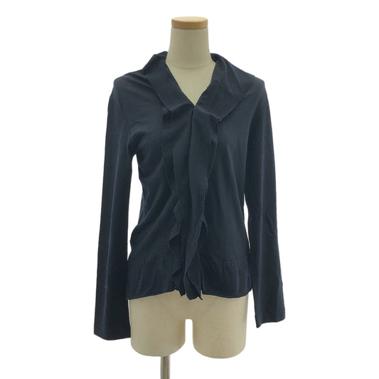 tricot COMME des GARCONS / トリココムデギャルソン | 2002SS | ウール フリル デザイン カーディガン | F | レディース
