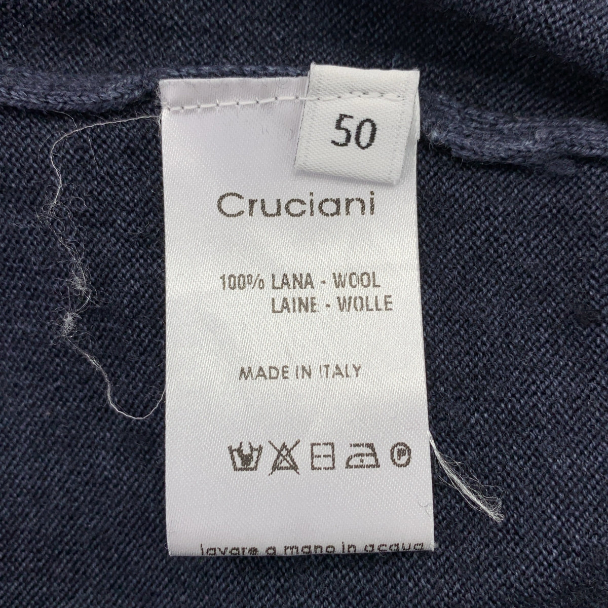 Cruciani | 羊毛高領針織衫 | 尺寸 50 | 男士