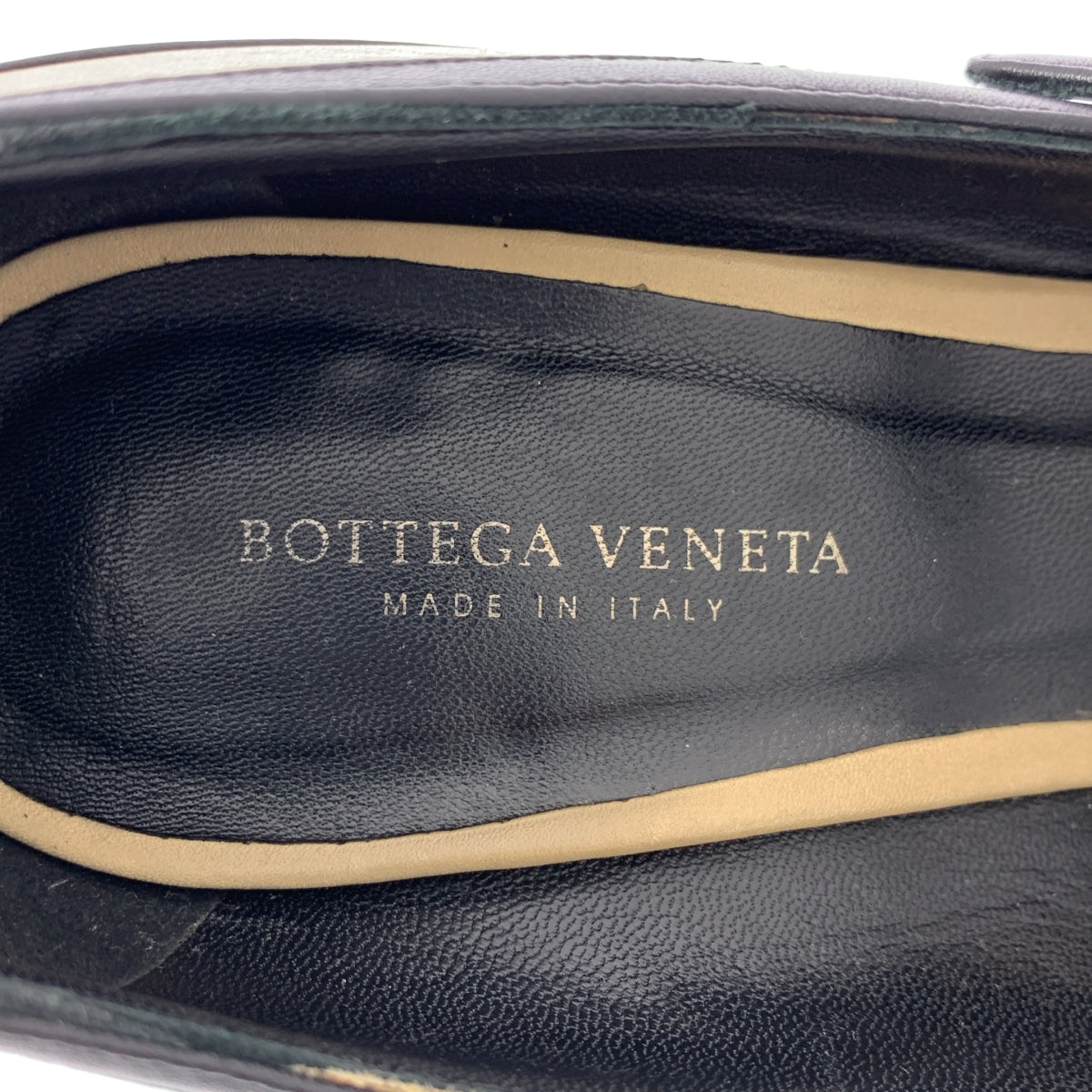 BOTTEGA VENETA / 보테가 베네타 | 가죽 바이 컬러 스트랩 펌프스 | 36 | 여성