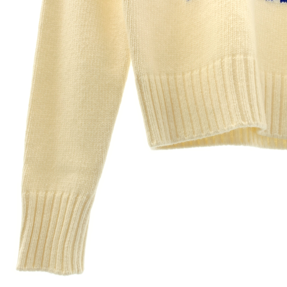 Ganni / Ganni | GANNI WORLD Logo 圓領針織衫 | XS | 女款