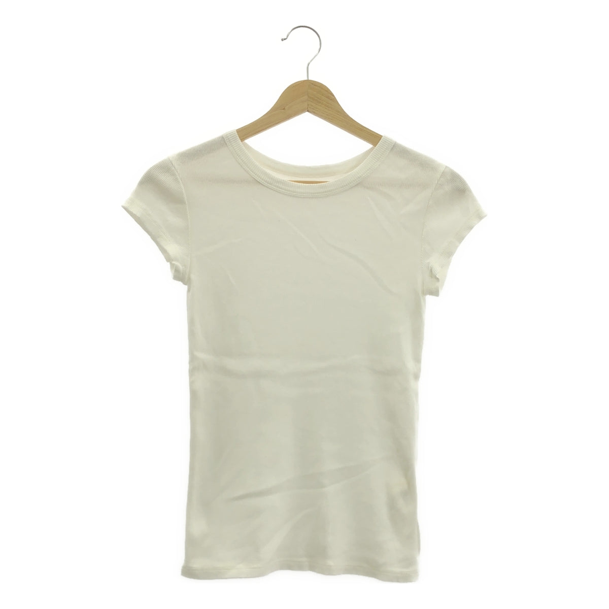 THE SHISHIKUI | RIB TEE 棉質羅紋T卹 | F碼 | 女款