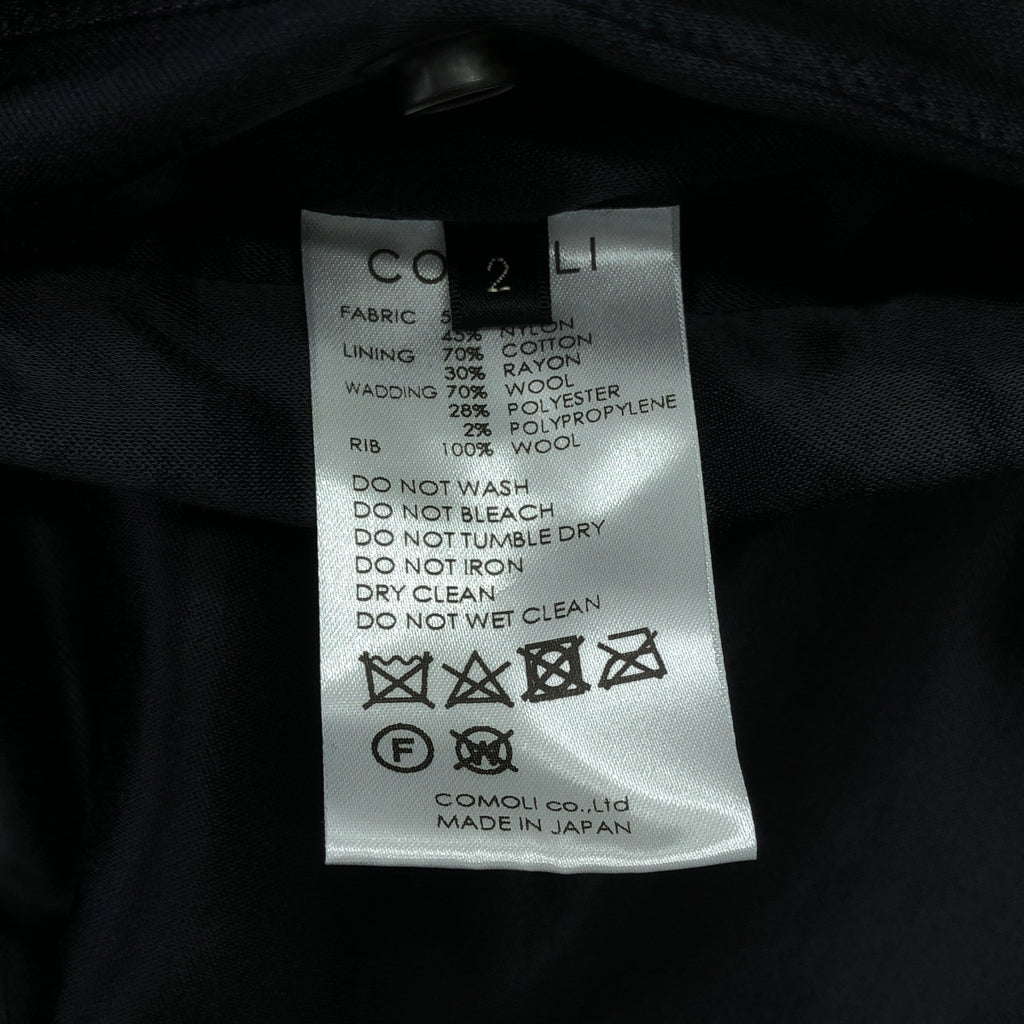 COMOLI / 코모리 | 2021AW | 실크 나일론 MA-1 비행 재킷 | 2 | 남성