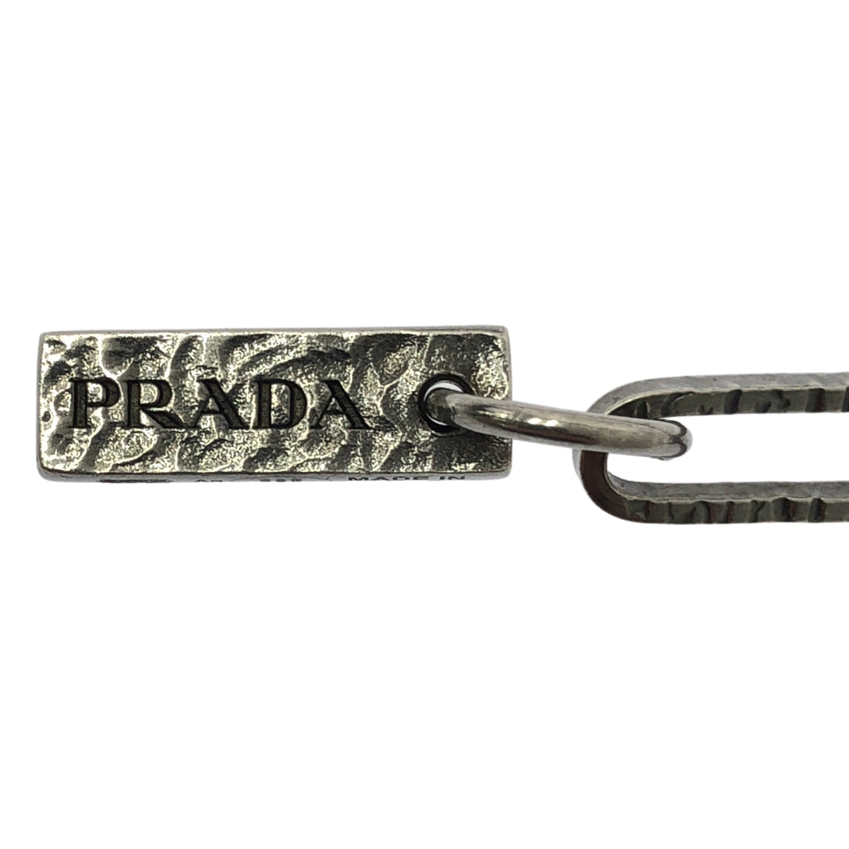 [狀況極佳] PRADA | Prada Talisman / Animalier Stone Collane | 動物圖案拉長石項鍊 | 多色 | 男士