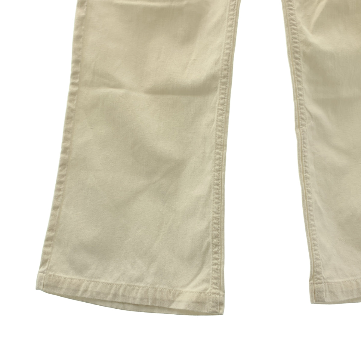 DRIES VAN NOTEN / 드리스 반 노텐 | 코튼 린넨 플레어 5 포켓 바지 | M |