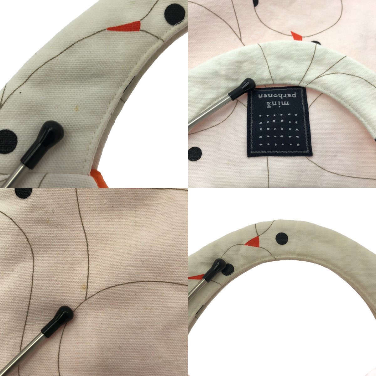 mina perhonen / 미나펠호넨 | sea fowl 에그 토트 백 |