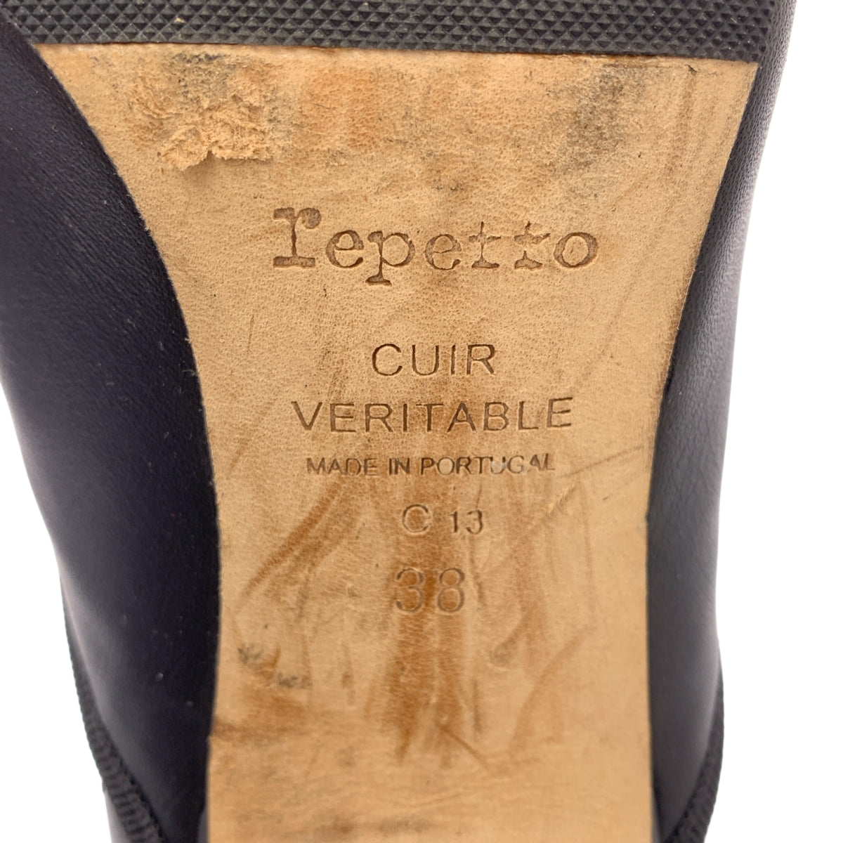 repetto / 레펫 | 가죽 사이드 고어 힐 부티 짧은 부츠 | 38 | 여성