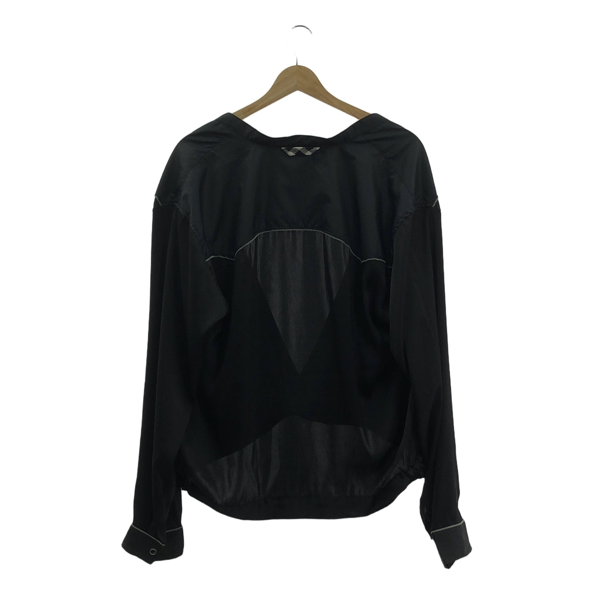 YSTRDY'S TMRRW / 예스타 데이즈 투모로우 | 새틴 웨스턴 셔츠 | L | 블랙 | 남성